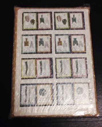 切手 未使用,使用済 1981年 古銭シリーズ (1次) 8種 計16枚_画像6