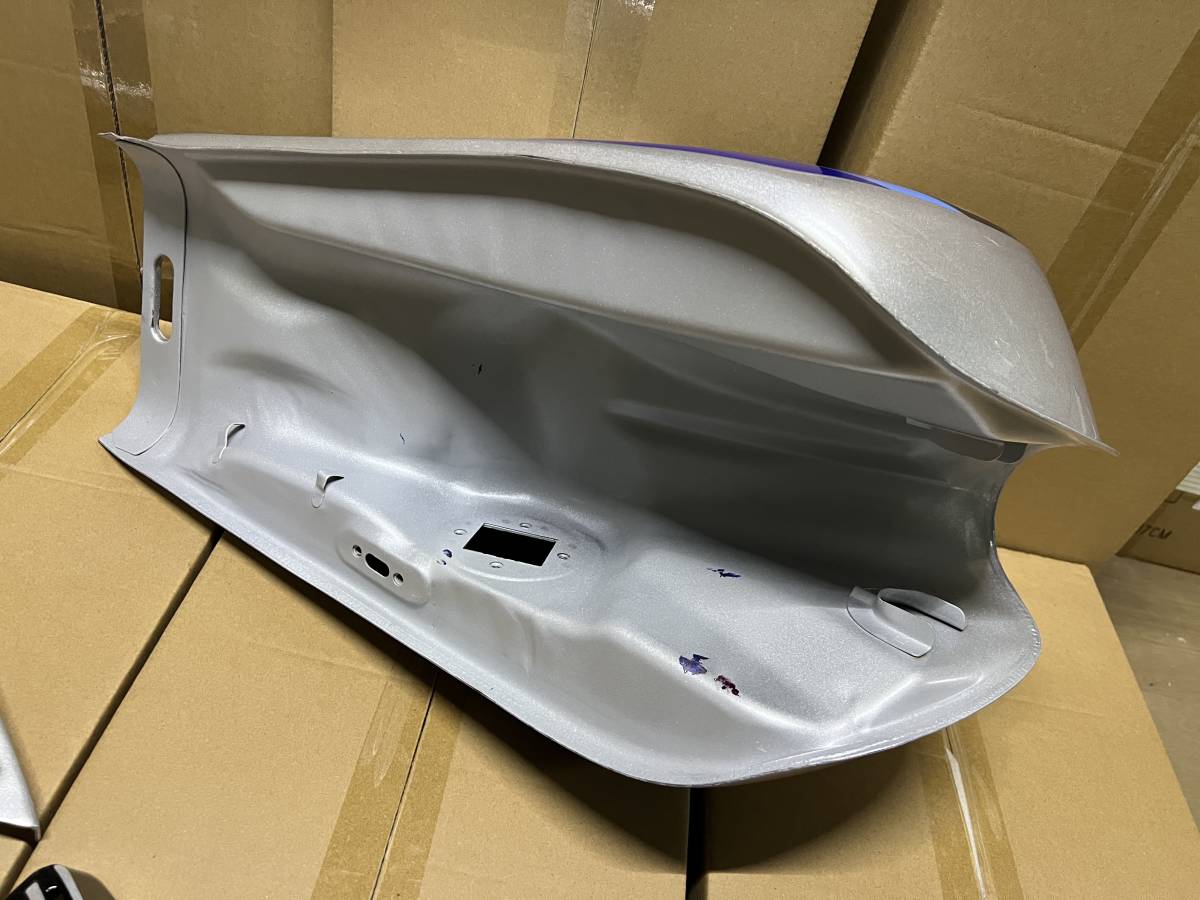 XJ400 外装セット 銀×青②ナナメ タンク アルフィン ハネテール
