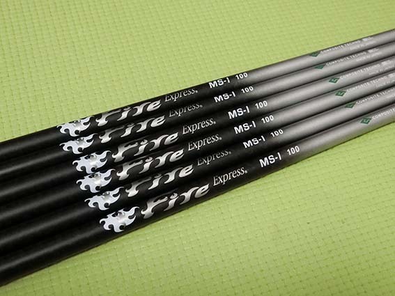Fire Express ファイヤー エクスプレス MS-I 100 5I～PW アイアン用シャフト 6本セット Fire Express