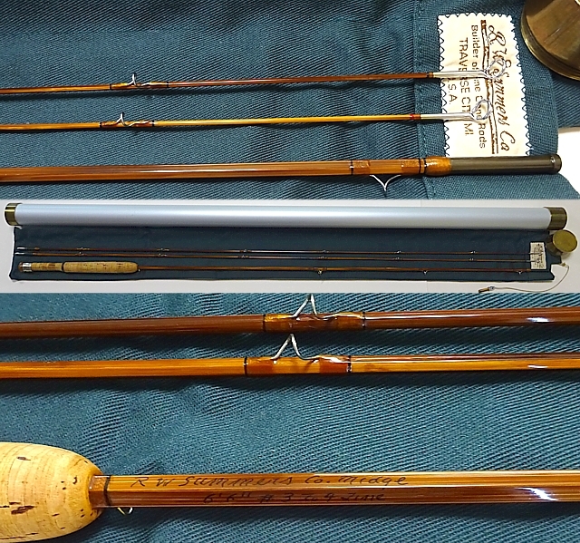 Yahoo!オークション - R.W.Summers Bamboo Rod Migde 6ft6in 2P2T 3/4