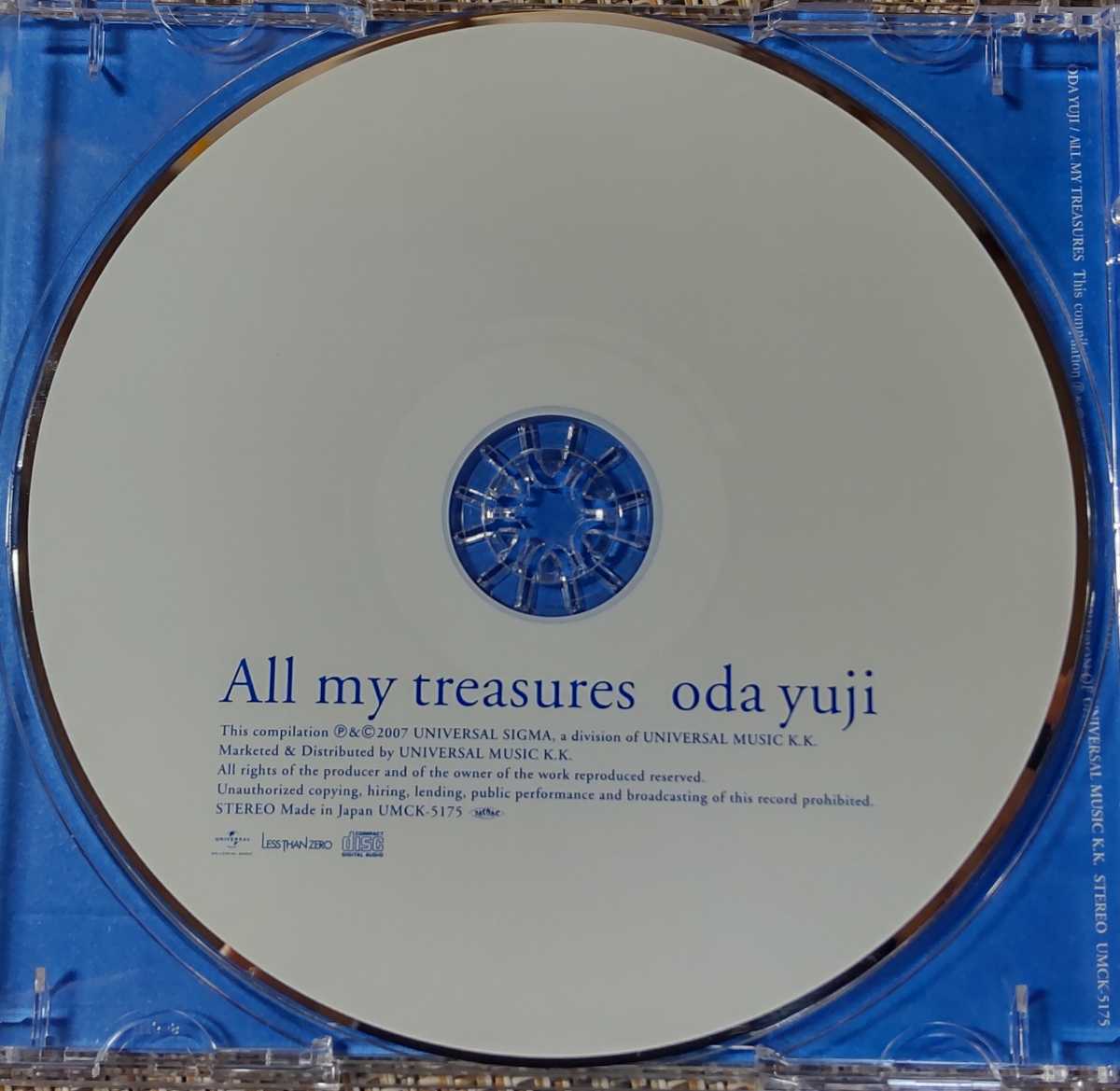 ♪織田裕二【All my treasures】CD♪UMCK-5175/世界陸上 テーマソング_画像5