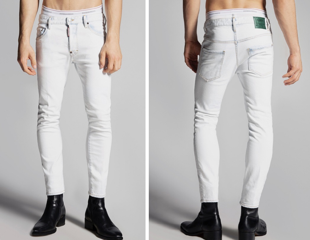 送料無料 特価即決【未使用】 Dsquared2 20AW SUPER TWINKY JEAN (44