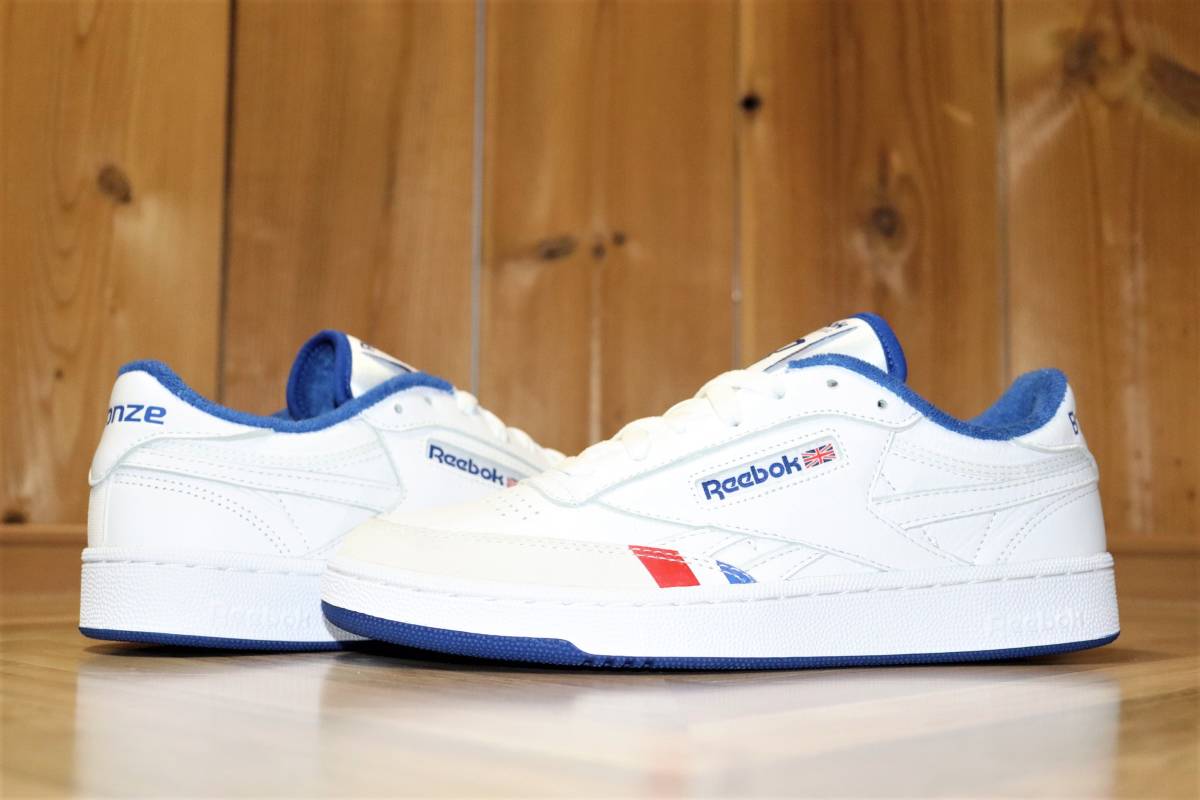  быстрое решение [ не использовался ]Reebok CLASSIC × Bronze 56k * CLUB C REVENGE (US8/26cm) * Reebok bronze Club C FU7915 с коробкой сотрудничество специальный заказ 