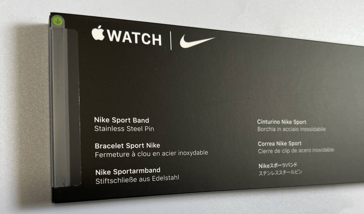 Apple Watch Nike Series 6 GPSモデル 44mm シルバーアルミニウムケースとピュアプラチナム/ブラックNikeスポーツバンド MG293J/A_画像8