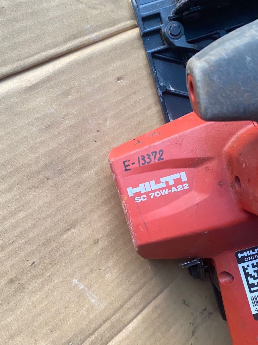 在庫あお得 HILTI SC 70W-A22 HILTI 充電式丸ノコ(丸のこ)|