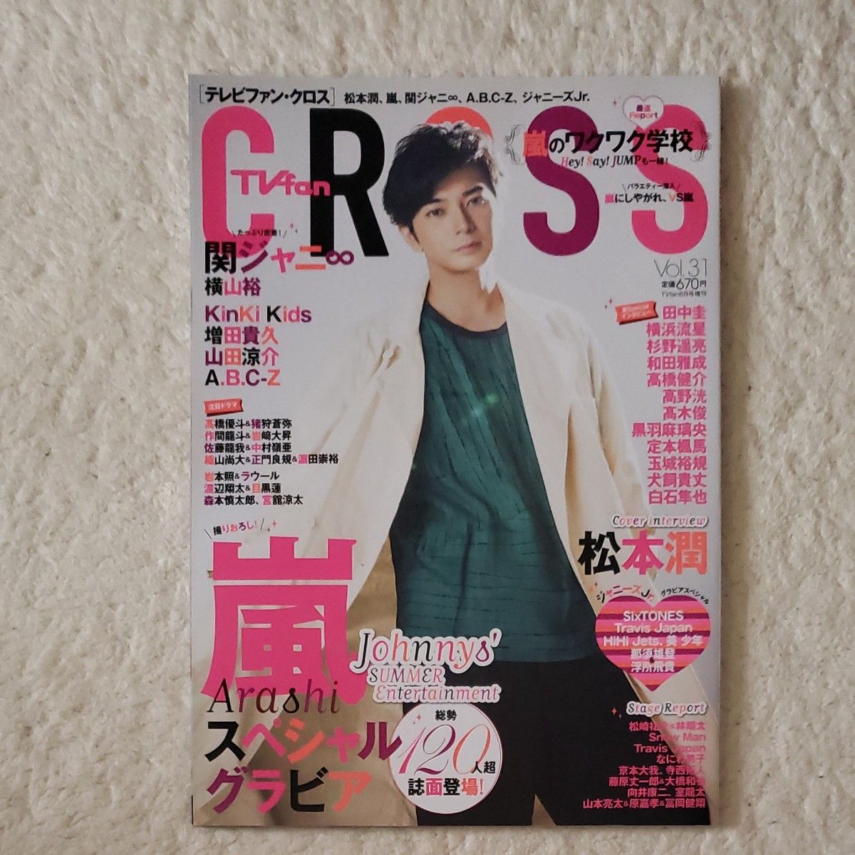 ＴＶ　ｆａｎ増刊 ＴＶ　ｆａｎ　ＣＲＯＳＳ（３１） ２０１９年８月号 （メディアボーイ）