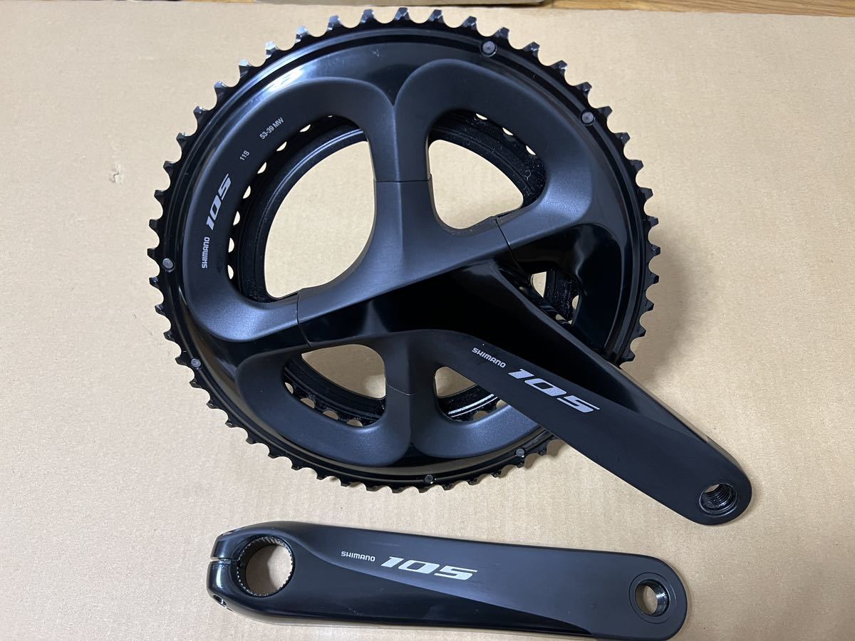 SHIMANO クランク 105 FC-R7000 53-39t 170mm シマノ alianca.pe.gov.br