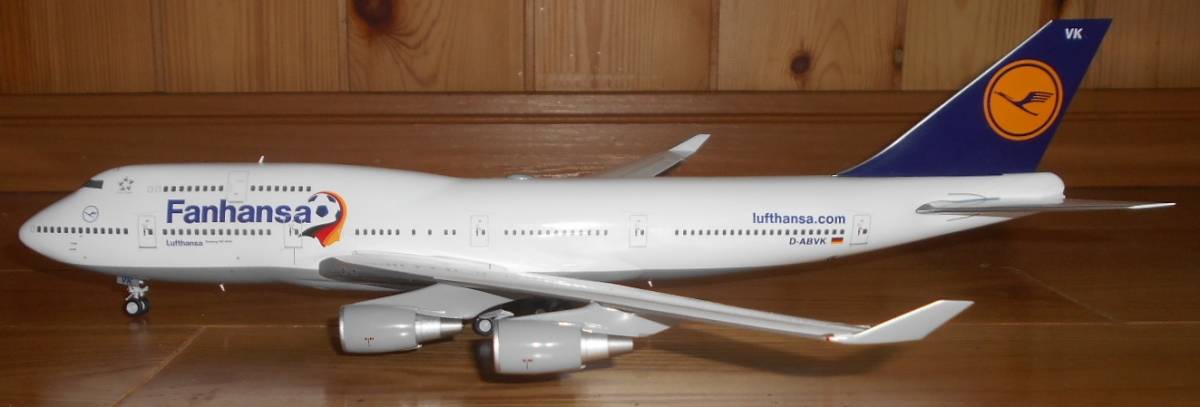 Herpa 1/200 ルフトハンザ航空 B747-400 ファンハンザ塗装機 | www