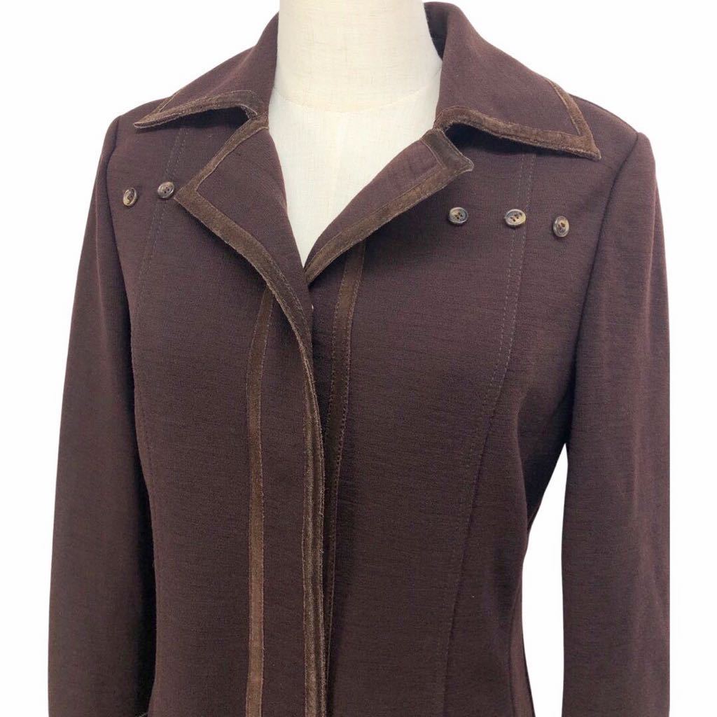 2022秋冬新作】 美品 TRUSSARDI トラサルディ レディース ブラウン