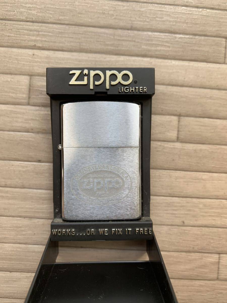 ZIPPO ZIPPOロゴ サークルロゴ ヴィンテージ ビンテージ ジッポー オイルライター ジッポーライター PENNSYLVANLA USA