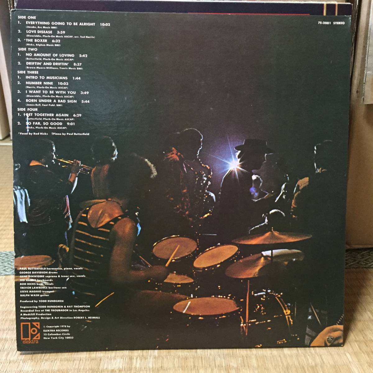 Butterfield Blues Band/Live(2LP)の画像3
