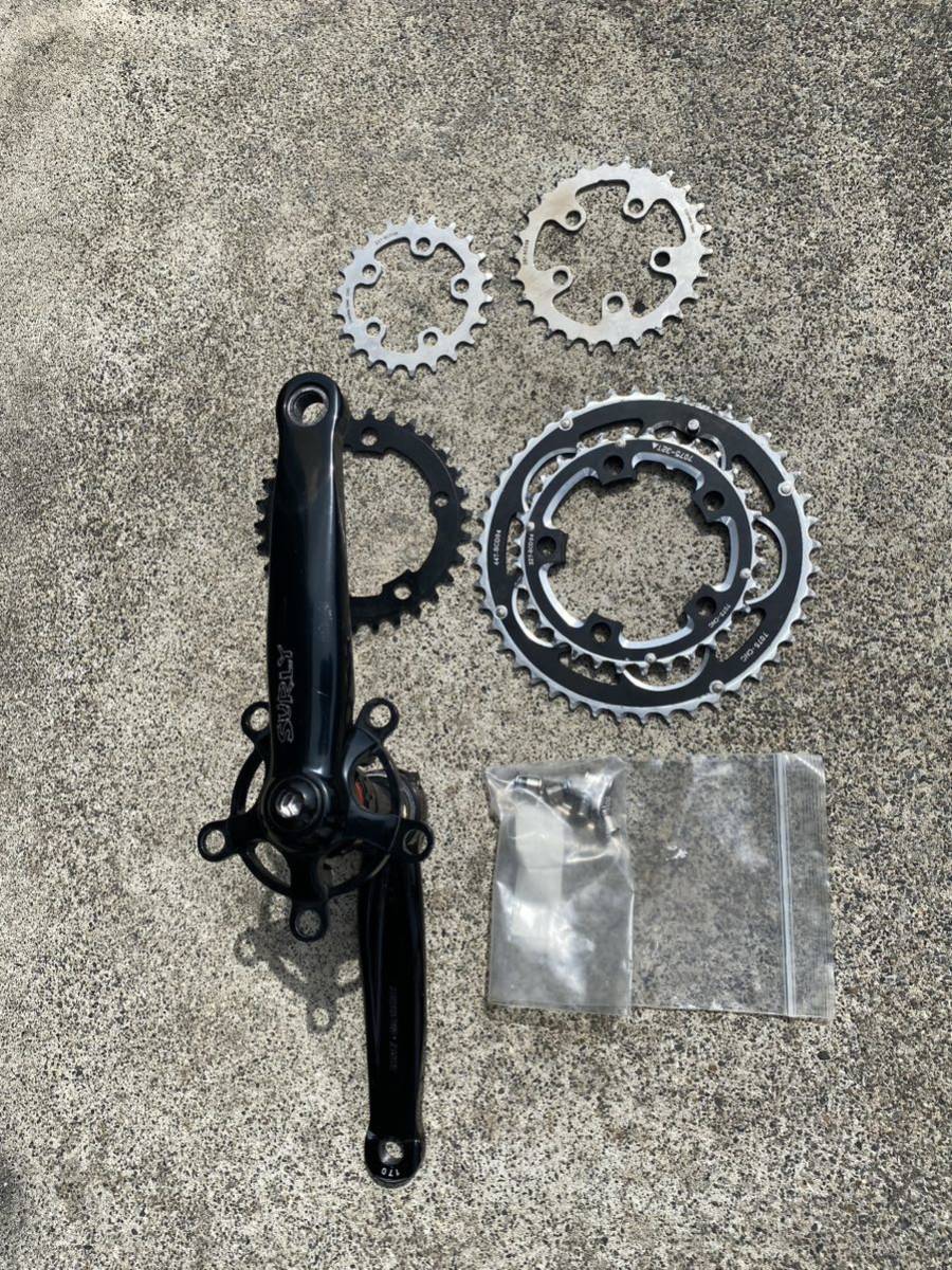 Yahoo!オークション - SURLY Mr Whirly Crank Set(MTBトリプル) Yahoo!オークション - SURLY Mr Whirly Crank Set(MTBトリプル)