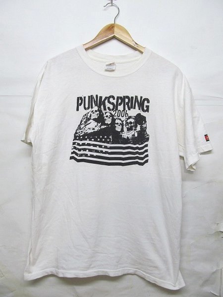 PUNKSPRING 2006 Tシャツ ELLEGARDEN Zebrahead 白 L b16508_画像1