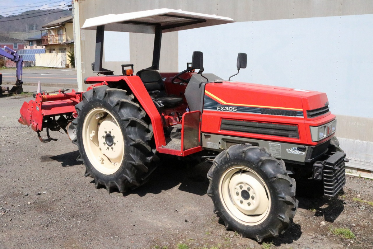 ト長】1 長野県中野市 ヤンマー トラクター FX305 4DW 30馬力 855時間