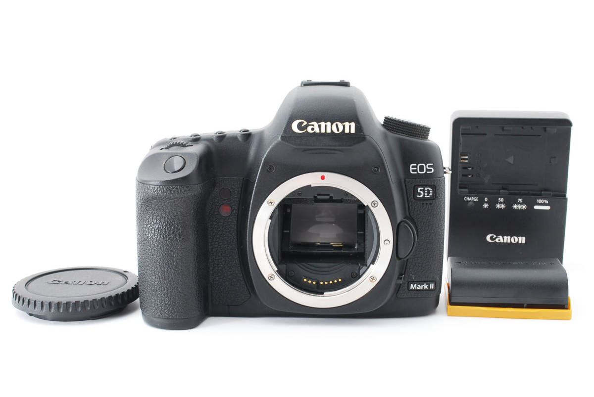 数量は多い☆ EOS 5D キャノン MarkⅡ 21319回 シャッター数 Canon