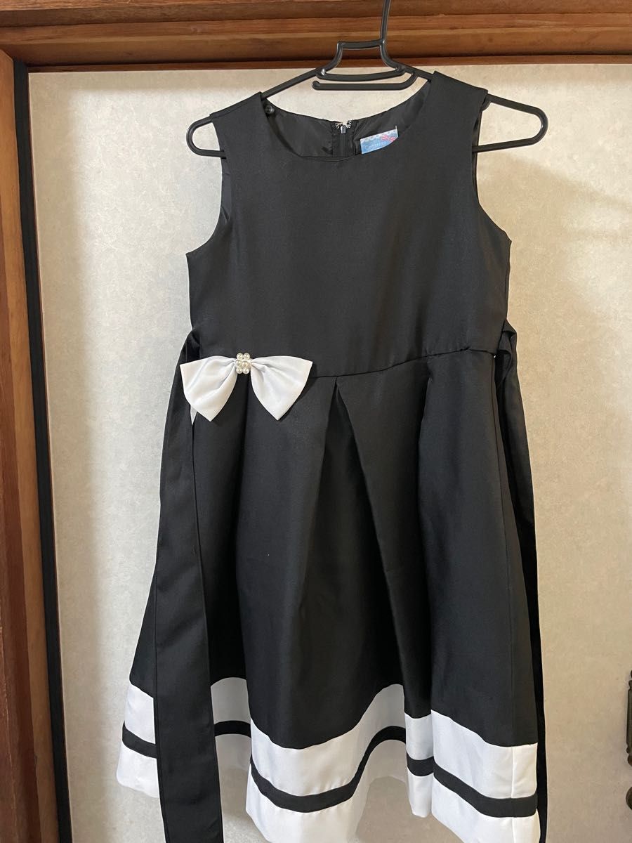 キャサリンコテージ　ドレス　ブラック　発表会　150cm 美品