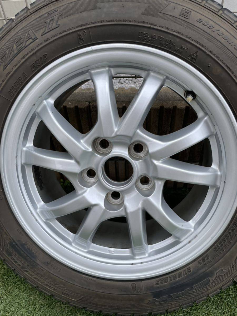 プリウスα 純正アルミホイール 205/60R16 グッドイヤー アイスナビゼア