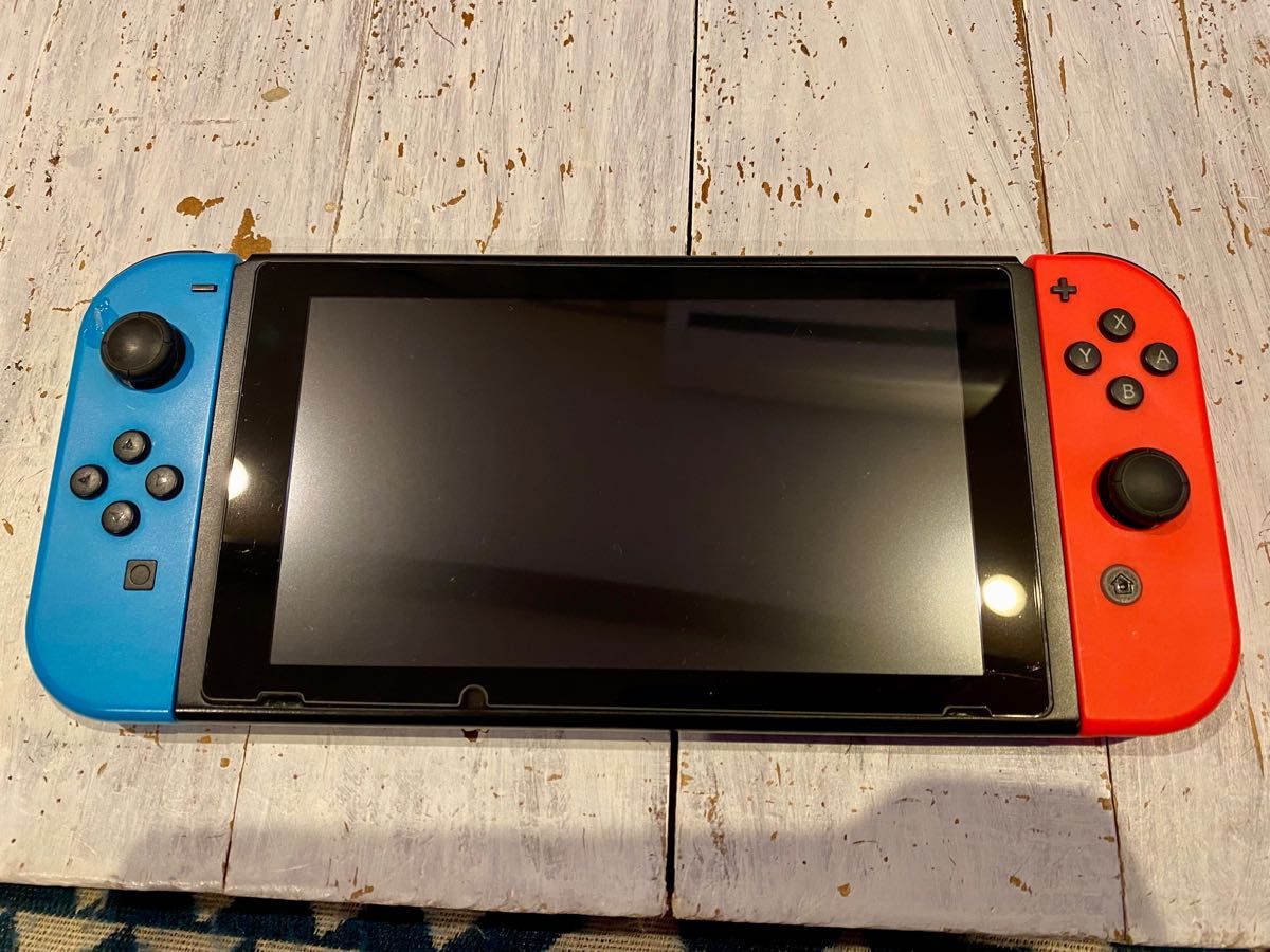 ニンテンドースイッチ！NINTENDO SWITCH HAD-S-KA バッテリー強化版！不具合なし！新品SD付けます