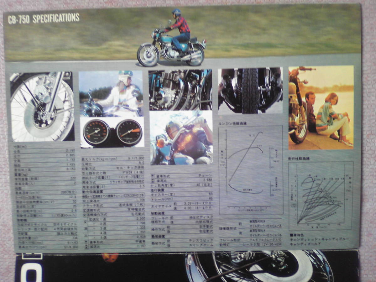 ☆圧倒的高評価 CB750four 当時 取扱説明書 ホンダ ドリーム 当時