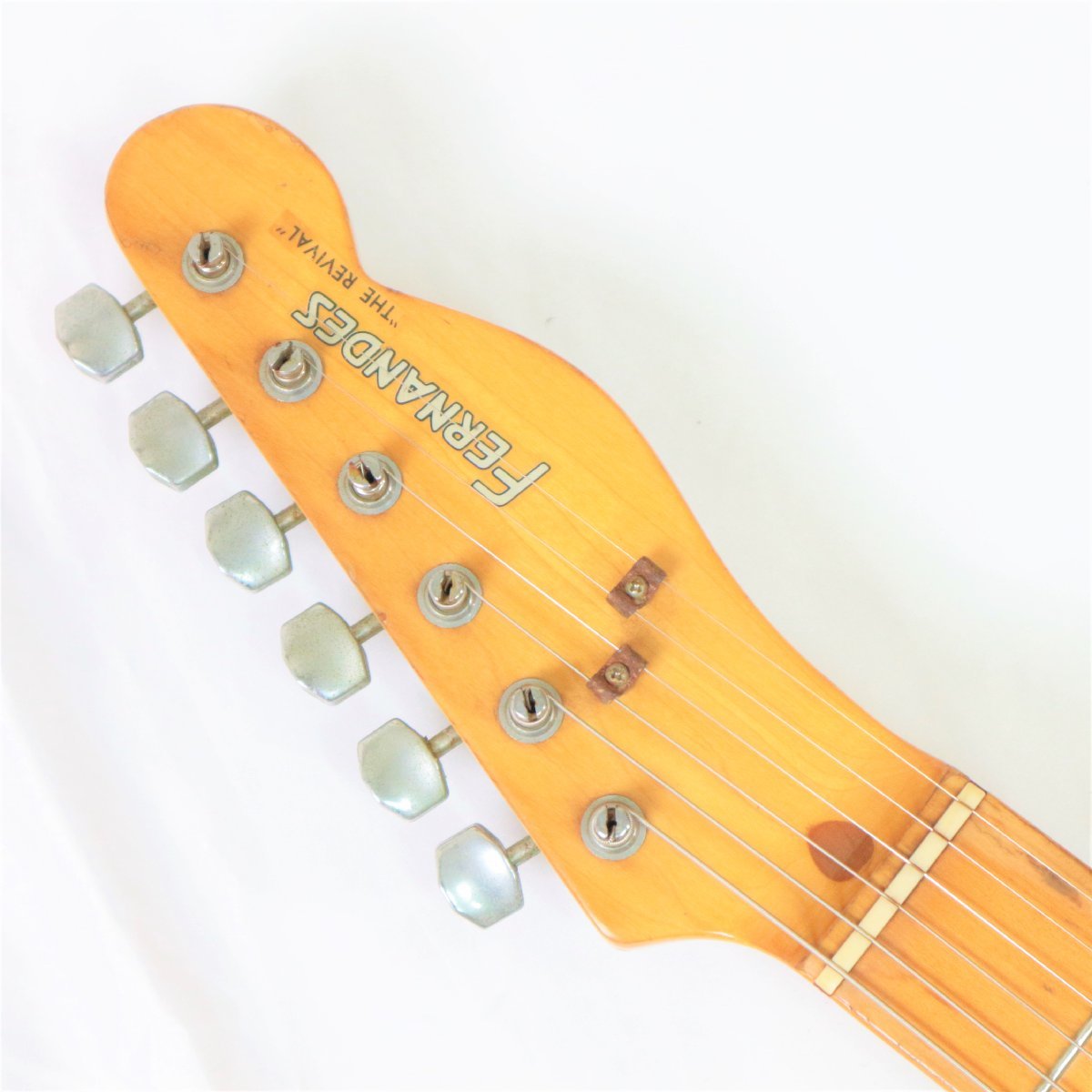 【★希少★日本製★】FERNANDES THE REVIVAL フェルナンデス テレキャスター リバイバル vintage ビンテージ エレキギター made in japanの画像2