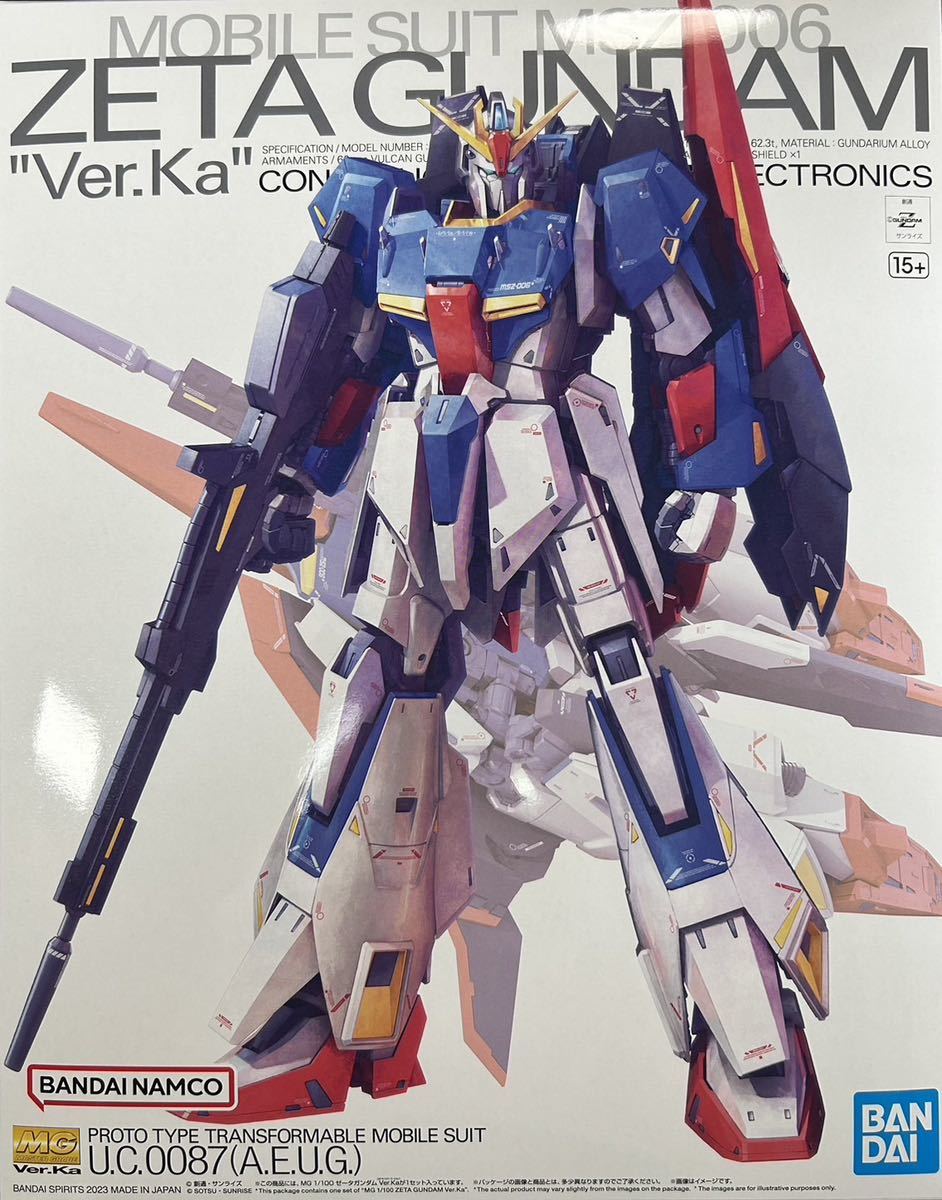 全国組立設置無料 MG Zガンダム Ver.Ka マスターグレード ガンプラ
