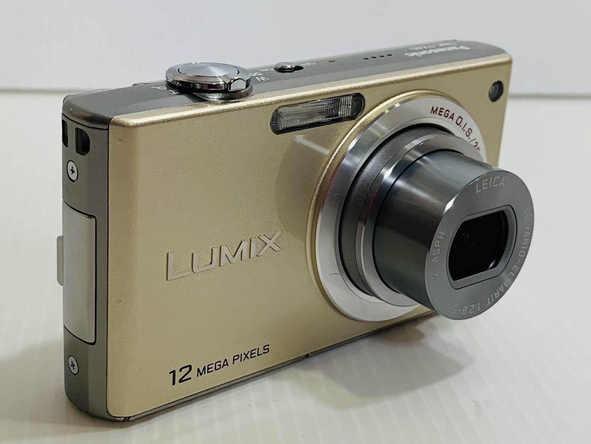 ルミックス LUMIX デジタルカメラ DMC-FX40 12メガピクセル SD8GB 充電器 ケース付き 動作確認済 デジカメ パナソニック Panasonic 日本製_画像2