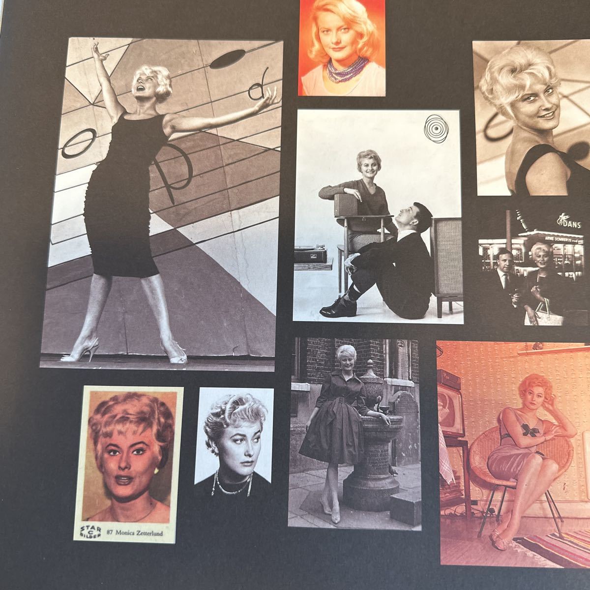 Monica zetterlund BOX 6 sheets set rare 