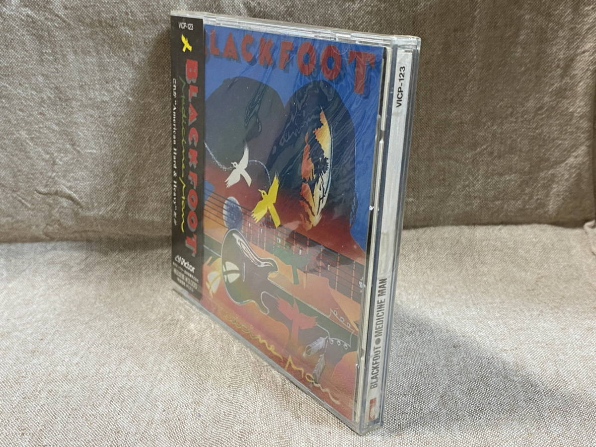 BLACKFOOT - MEDICINE MAN 国内初版 日本盤 VICP123 promo 未開封新品 廃盤 レア盤の画像4