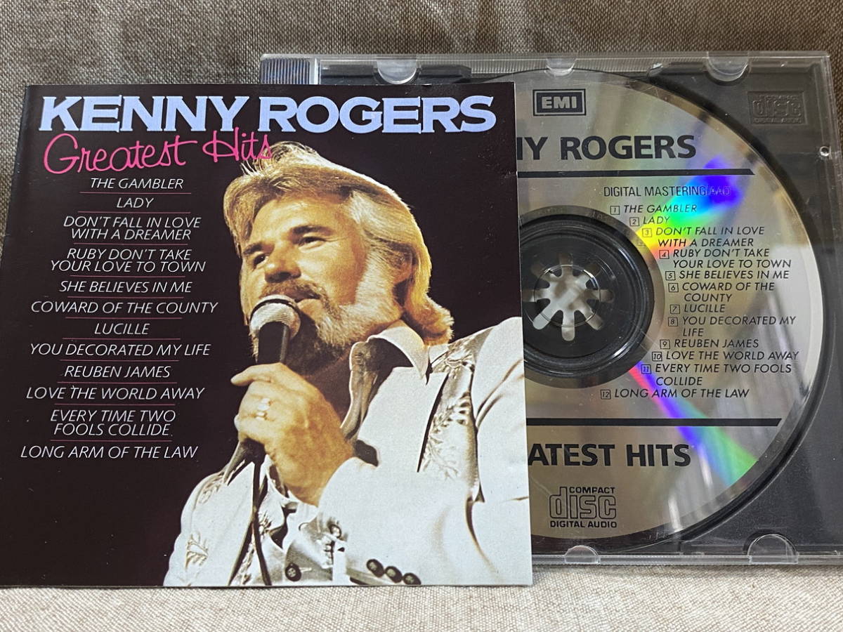 [AOR] KENNY ROGERS - GREATEST HITS バーコードなし初期輸入盤 東芝プレス 日本製 JAPAN EXPORT 廃盤 レア盤_画像1