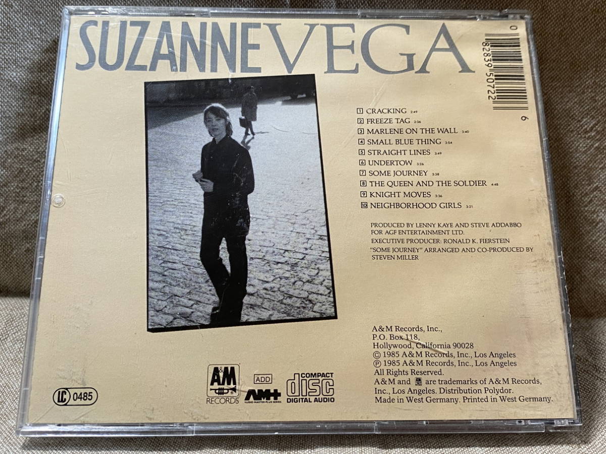 SUZANNE VEGA - S/T ドイツ盤 蒸着仕様_画像2