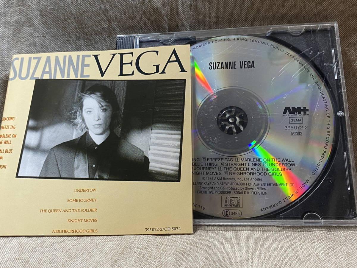 SUZANNE VEGA - S/T ドイツ盤 蒸着仕様_画像1