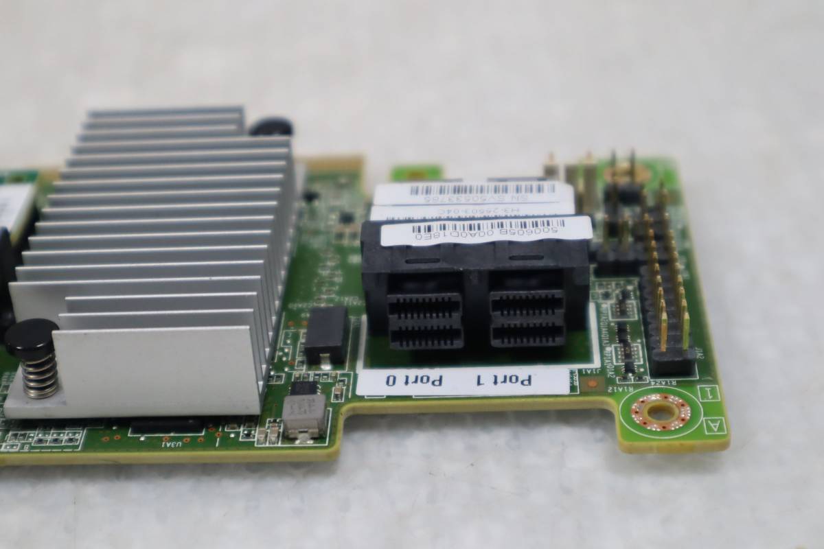 S0036(2) & L IBM 46C9111 M5120 12GB/S RAID PCI-e 3.0 X8 SAS/SATA カード バッテリー付き ( ブラケットなし )-_画像4