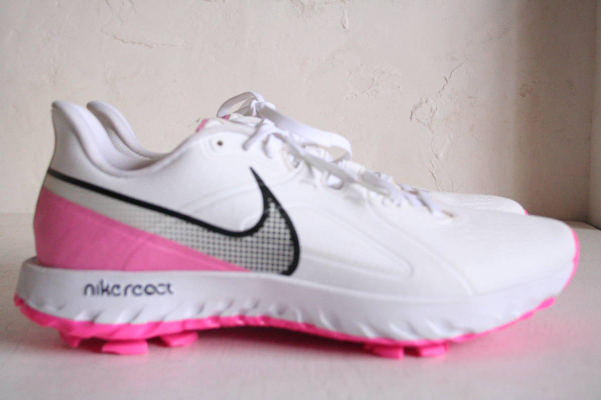 28.5cm ナイキ リアクト インフィニティ プロ ホワイト/ロータスピンク NIKE REACT INFINITY PRO White/Black-Lotus Pink_画像3