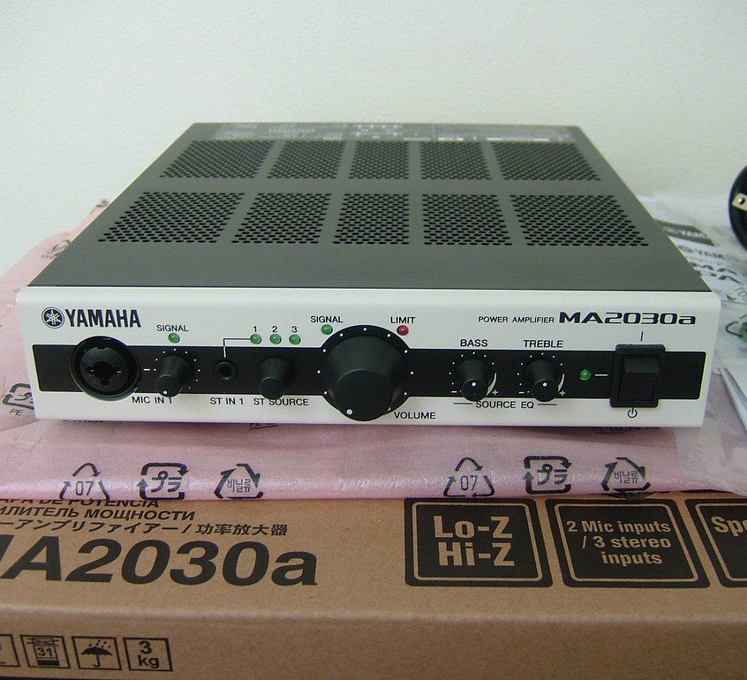 新品 元箱入 YAMAHA ヤマハ MA2030a パワーアンプ Dクラス Class-D 新品 元箱入 YAMAHA ヤマハ MA2030a パワーアンプ Dクラス Class-D