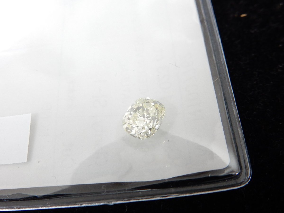 ダイヤモンド 1.023ct UNDER N(VERY LIGHT YELLOW) SI-1オーバル カット NONE ルース 中央宝石研究所 ソーティング CGL 天然ダイヤ SI1_画像3
