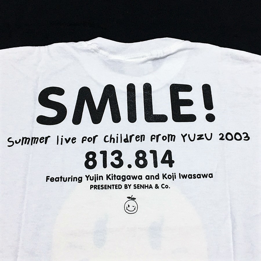 [bcd]/ 未使用品 Tシャツ /『ゆず / 夏休み子供コンサート ゆずスマイル YUZU SMILE 2003 / サイズS』の画像4