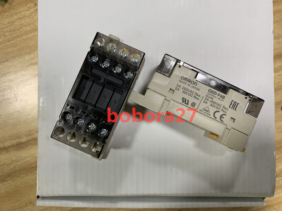 G6D-F4B DC24V 50個入りセット 新品 オムロン OMRON製ターミナル
