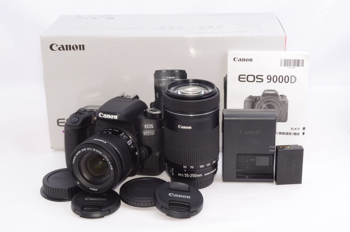 Canon デジタル一眼レフカメラ EOS 9000D ダブルズームキット
