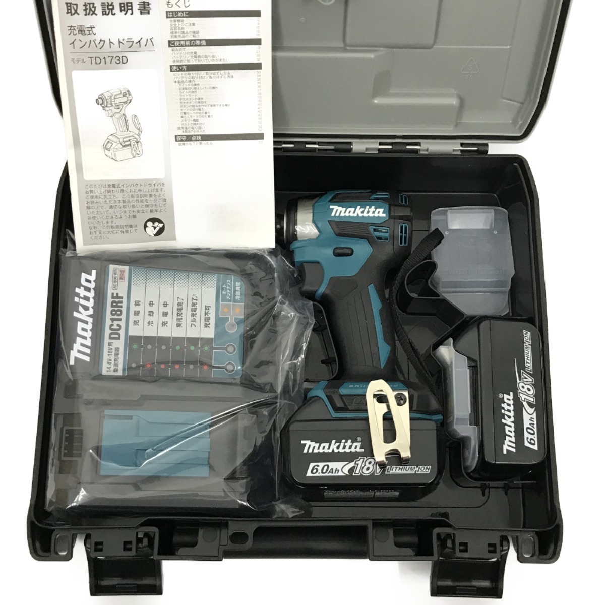 MAKITA マキタ 18V 充電式インパクトドライバ TD173DRGX ブルー 未使用