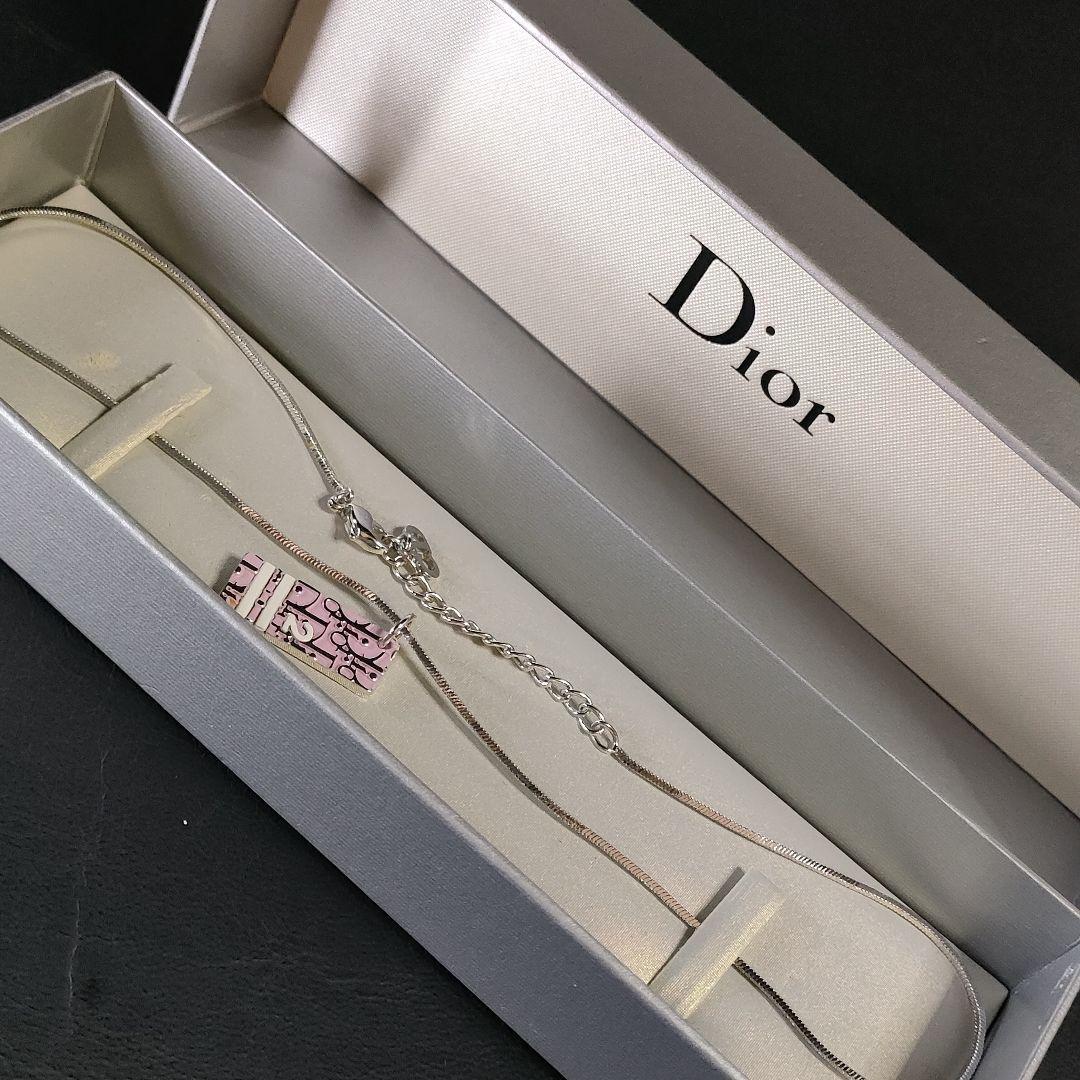 激安店舗 【極美品】Dior ディオール ネックレス トロッター ピンク