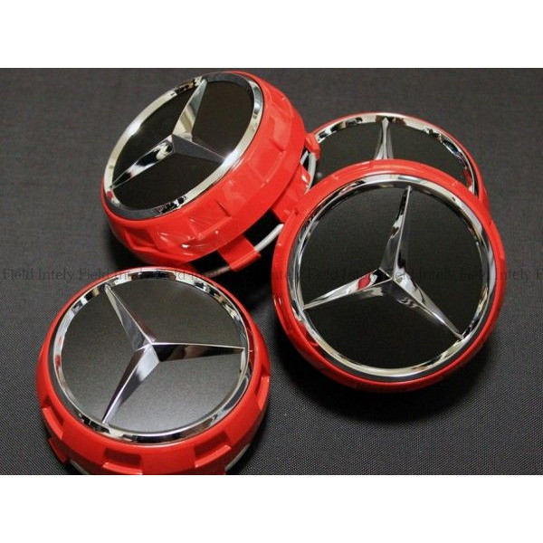 メルセデスベンツ純正部品　Mercedes-Benz W176 AMG A45 Edition1 Center Cap RED/ホイールセンターキャップ レッド　赤　_画像4