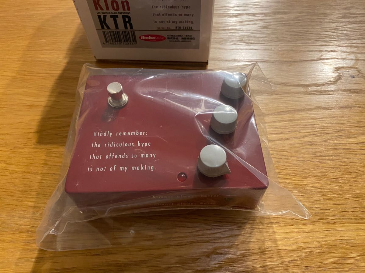 KLON KTR 新品未使用-
