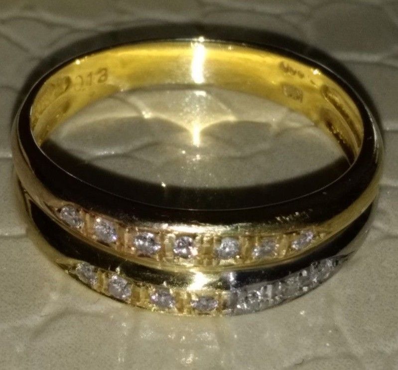 PT900 K18 ダイヤリング 0.13ct 10号 3〜4g | wise.edu.pk
