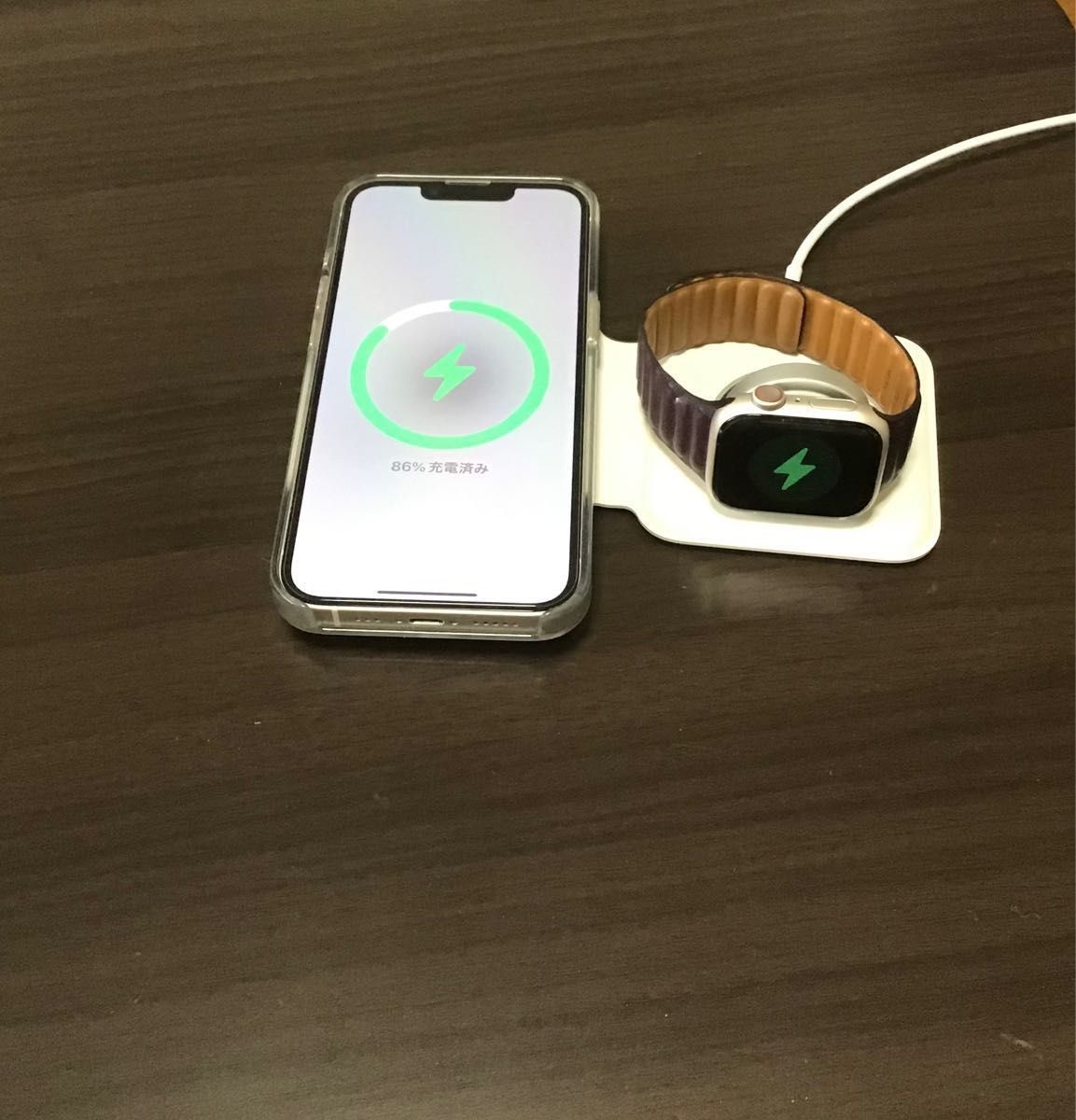 Apple アップル純正 MagSafeデュアル充電パッド マグセーフ MHXF3AM/A