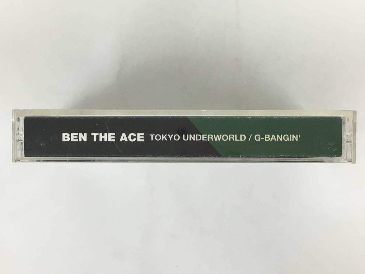 ■□R663 DJ BEN THE ACE mix tape vol.7 TOKYO UNDERWORLD 東京 アンダーワールド G-BANGIN' カセットテープ□■の画像2