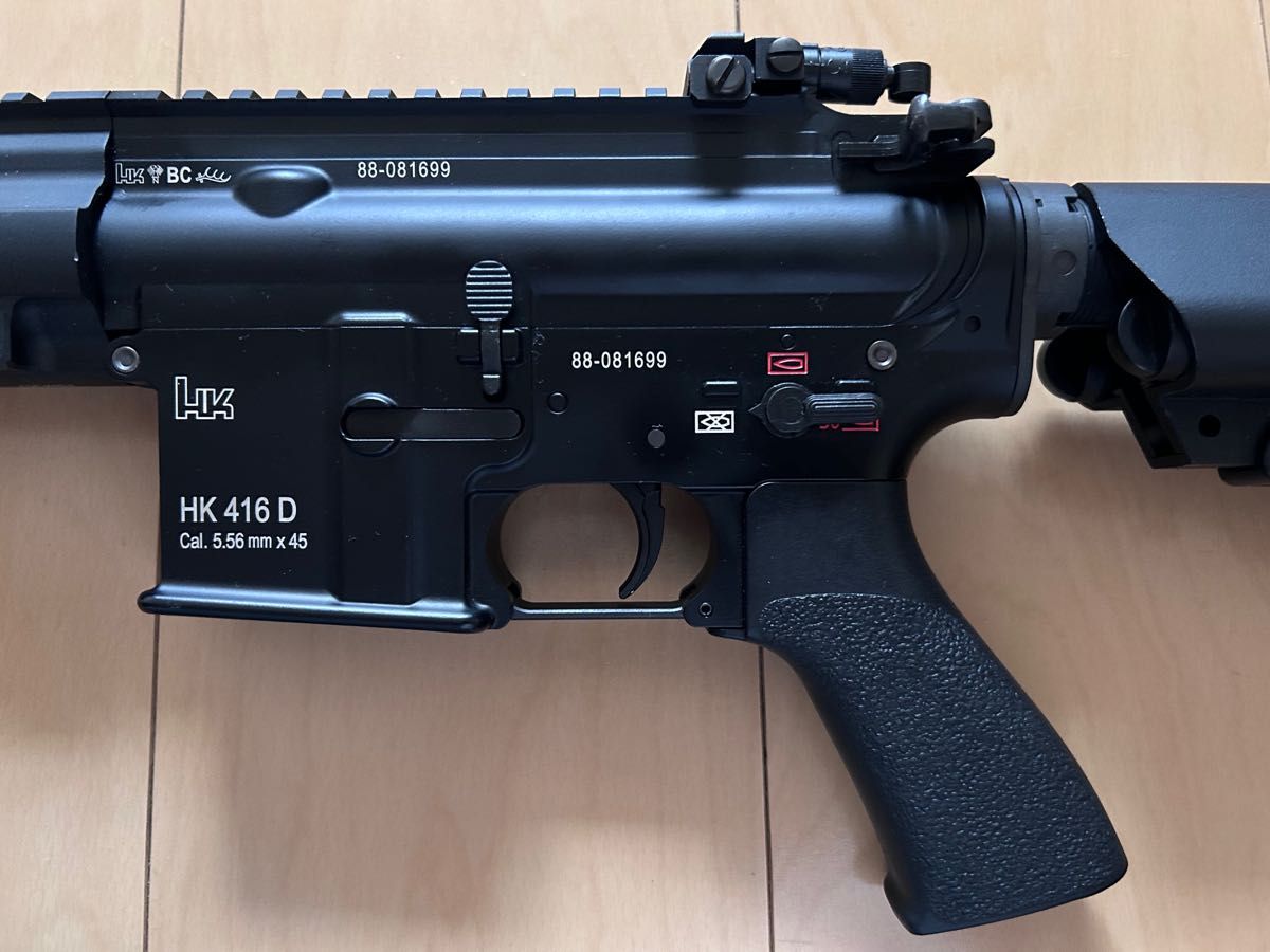 次世代電動ガン HK416 デルタカスタム ブラック 対象年令18才以上 東京