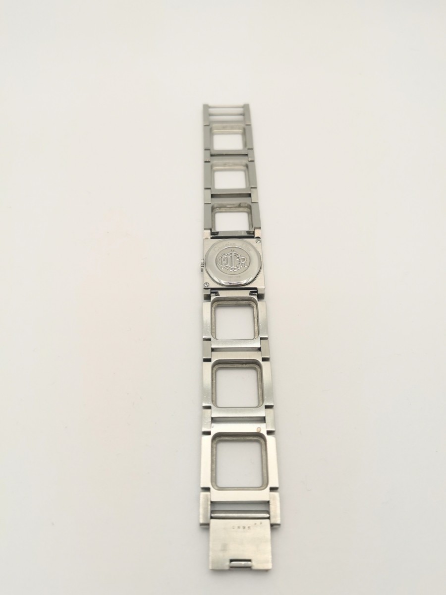 DIOR　レーディス腕時計　　クリスチャンディオール ラ・パリジェンヌ D60-109 1005 SS QZ 白文字盤　730030_画像5
