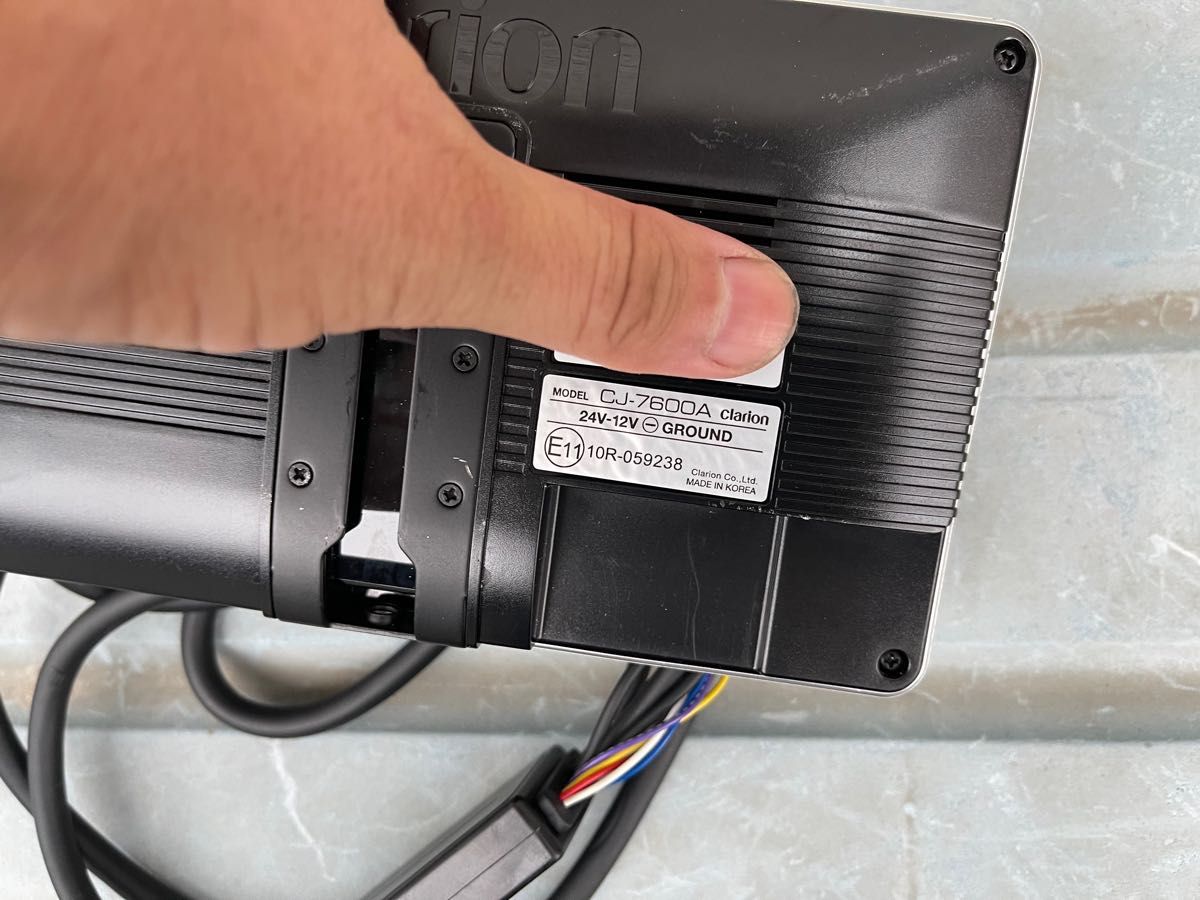 クラリオン バックモニター CJ7600 配線付き|Yahoo!フリマ(旧 クラリオン バックモニター CJ7600 配線付き|Yahoo!フリマ(旧