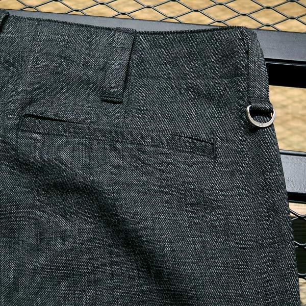 uniform experiment ユニフォーム エクスペリメント SHARKSKIN SIDE POCKET TAPERED PANTS サイド ポケット テーパード パンツ グレー YX_画像6