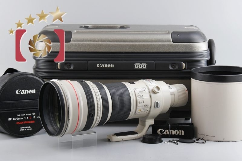 Canon キヤノン EF 600mm f/4 L IS USM ケース付き